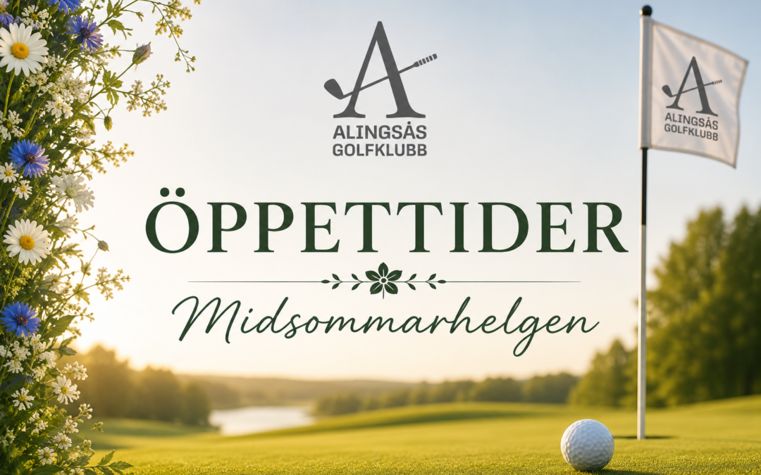 Öppettider midsommarhelgen